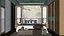 Asia Bedroom Sketchup file Vray 4 