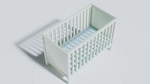 Baby Bed 3D model