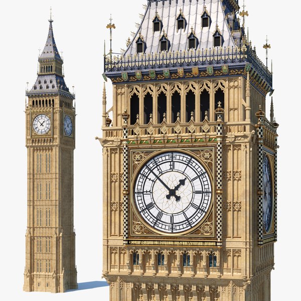 bigbenclocktowerpalaceofwestminstermb3dm