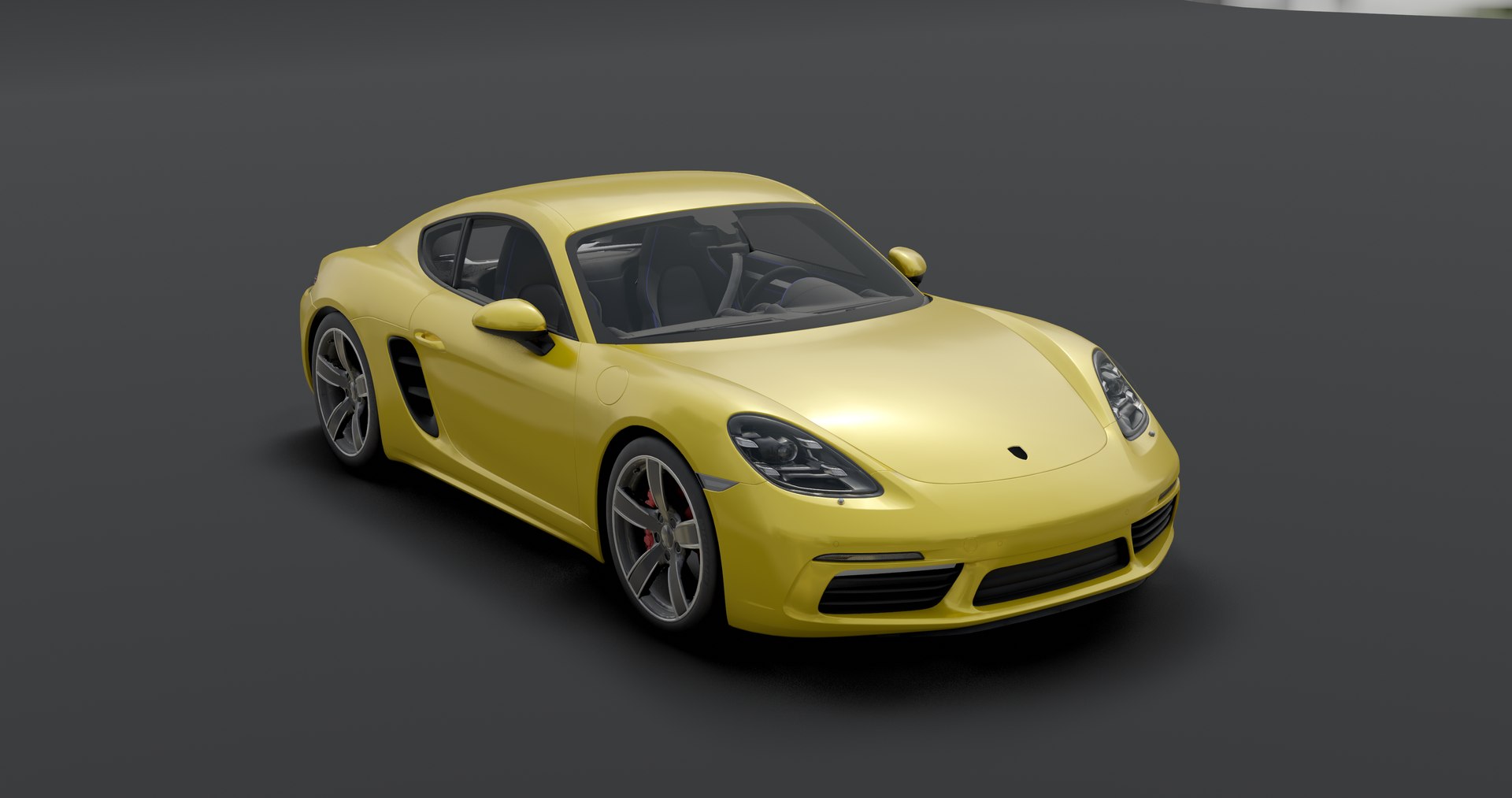 3D Model Porsche 718 - Cayman - TurboSquid 2137715