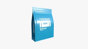 Coffee Bag A02 - Blank Mock Up Basic Template