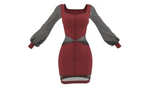 3D femme fatale model