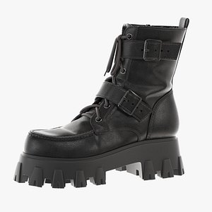 Ankle boots 3D model
