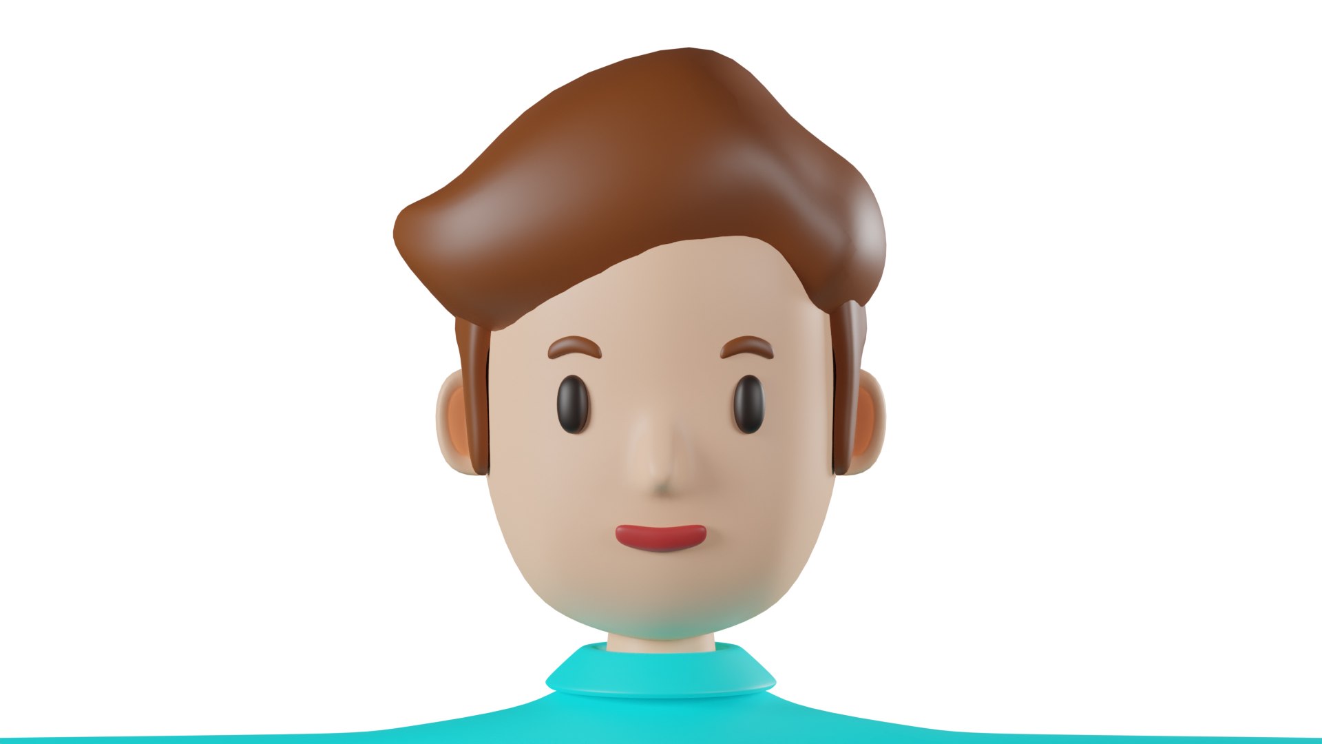 3d Cute Young Man Character 3d Model - Turbosquid 1730275