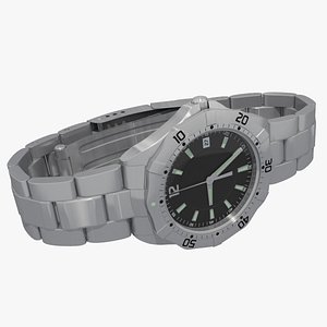 watch wristwatch 3d max