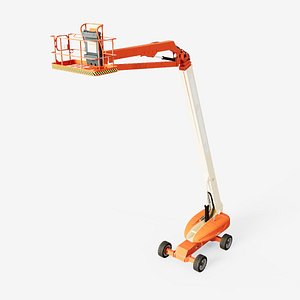 3D Telescopic Boom Lift 1200 model