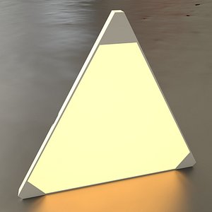 3D nanoleaf wall light tiling model