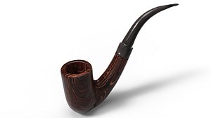 smoking pipe 3d model