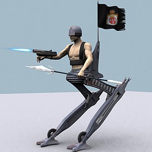 maya cyborg weapons