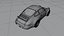 3D Porsche 964 Racing model