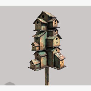 Wooden Bird Houses
