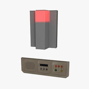Hospital emergency light and intercom