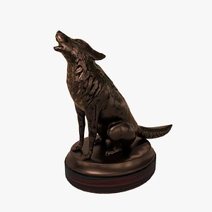 max wolf sculpture