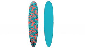 3D Surfboard 5 model