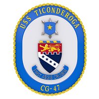 USS Ticonderoga CG-47 Crest
