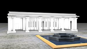 balai kota 3D model