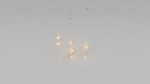 3D Luxury Crystal Chandelier 3D Model -6