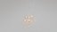 Modelo 3D de Lustre de Cristal de Luxo -6