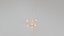 Modelo 3D de Lustre de Cristal de Luxo -6