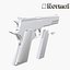 AMT Hardballer Low Poly