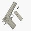 AMT Hardballer Low Poly