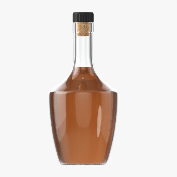 3D Whiskey bottle 13