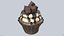 Cupcake collection 3D model