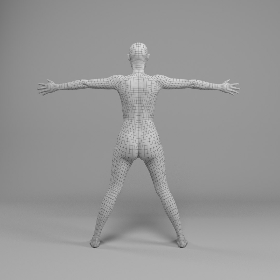 3d Model Human Female