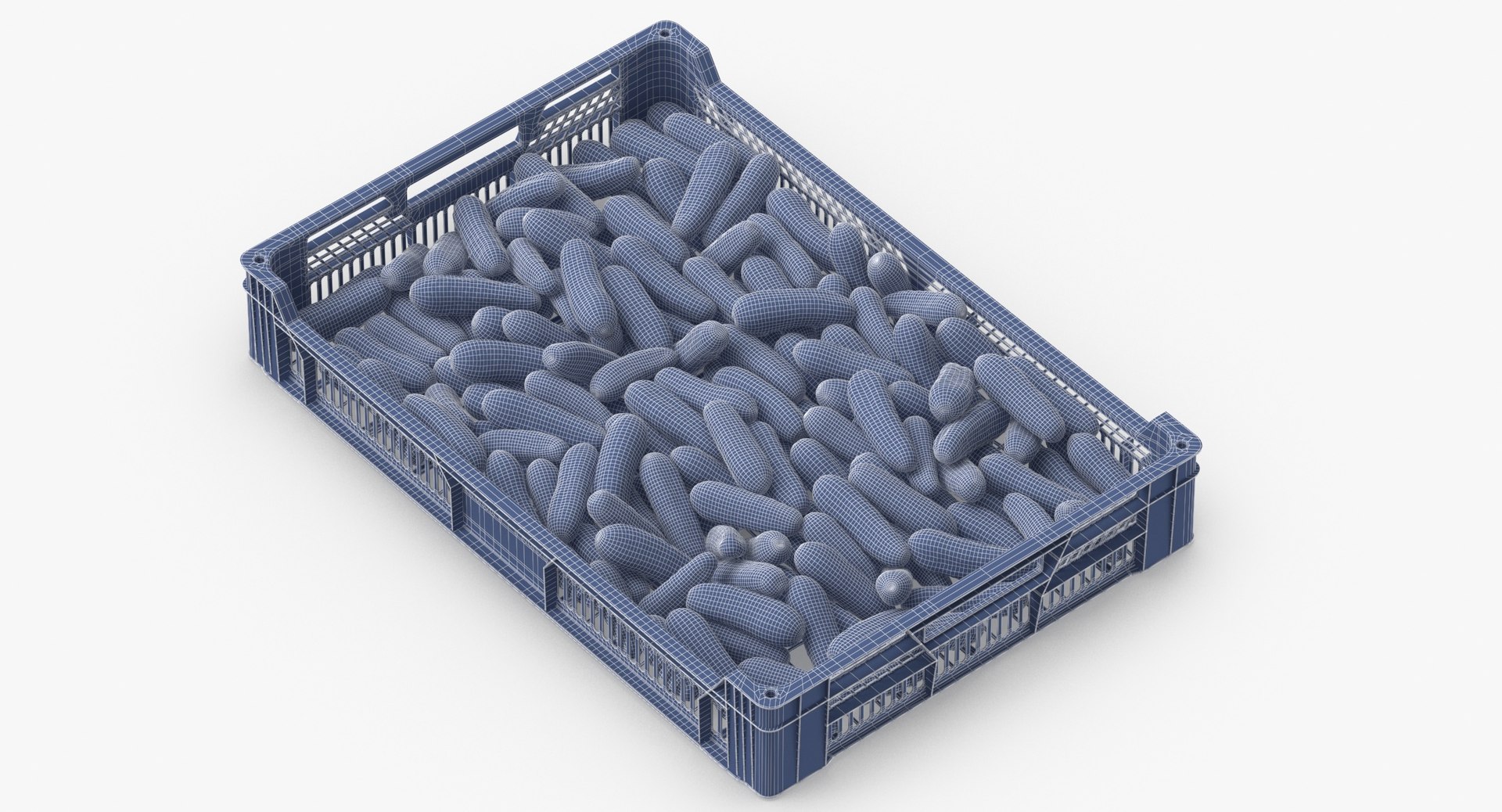 3D postharvest tray kirby cucumbers model https://p.turbosquid.com/ts-thumb/QP/NHJcVQ/BAByyUew/postharvest_tray_with_kirby_cucumbers_wireframe_0003/jpg/1576057812/1920x1080/fit_q87/3f80d07b94656f8c9b267c47673b5642ad0d7471/postharvest_tray_with_kirby_cucumbers_wireframe_0003.jpg