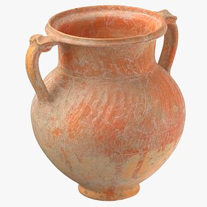 3D Ancient Ceramic Pot 01