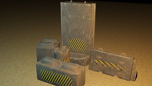 Concrete Barriers Pack
