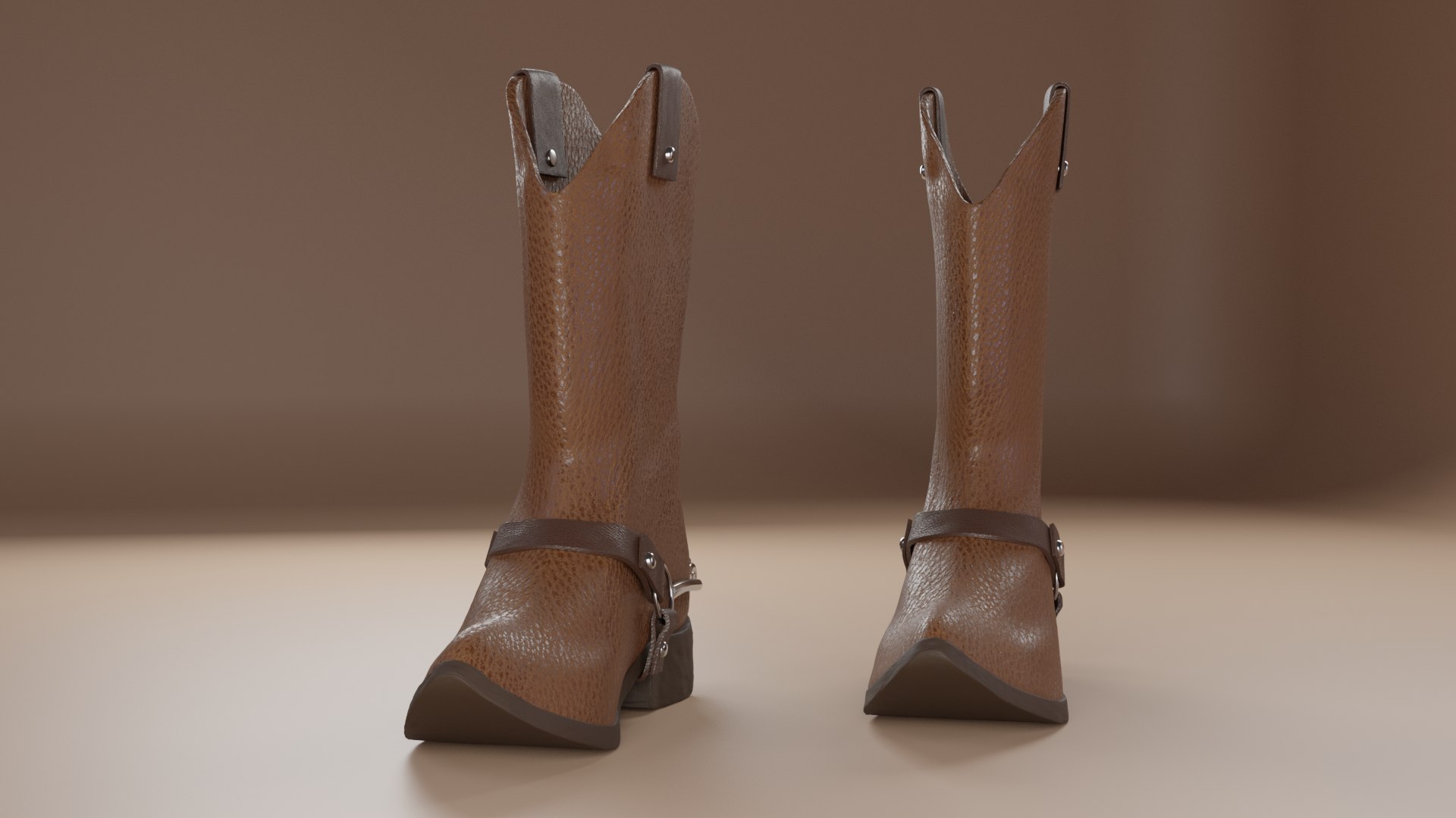 3D Leather cowboy boots https://p.turbosquid.com/ts-thumb/QP/Tu8zN0/BZ/boots3/png/1657794005/1920x1080/fit_q87/5f8d5eb1c22bca07921971691dcfa0983d6a5d47/boots3.jpg