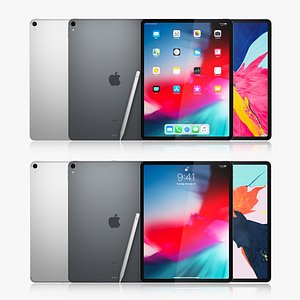 apple ipad pro 12 3D model