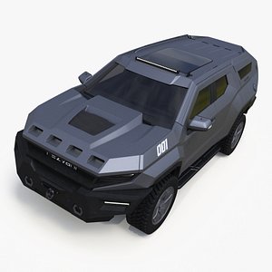 Armoured SUV Rezvani Vengeance Grey Simplified