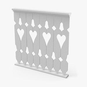 Wooden Fence 01