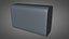 block battery 3D model
