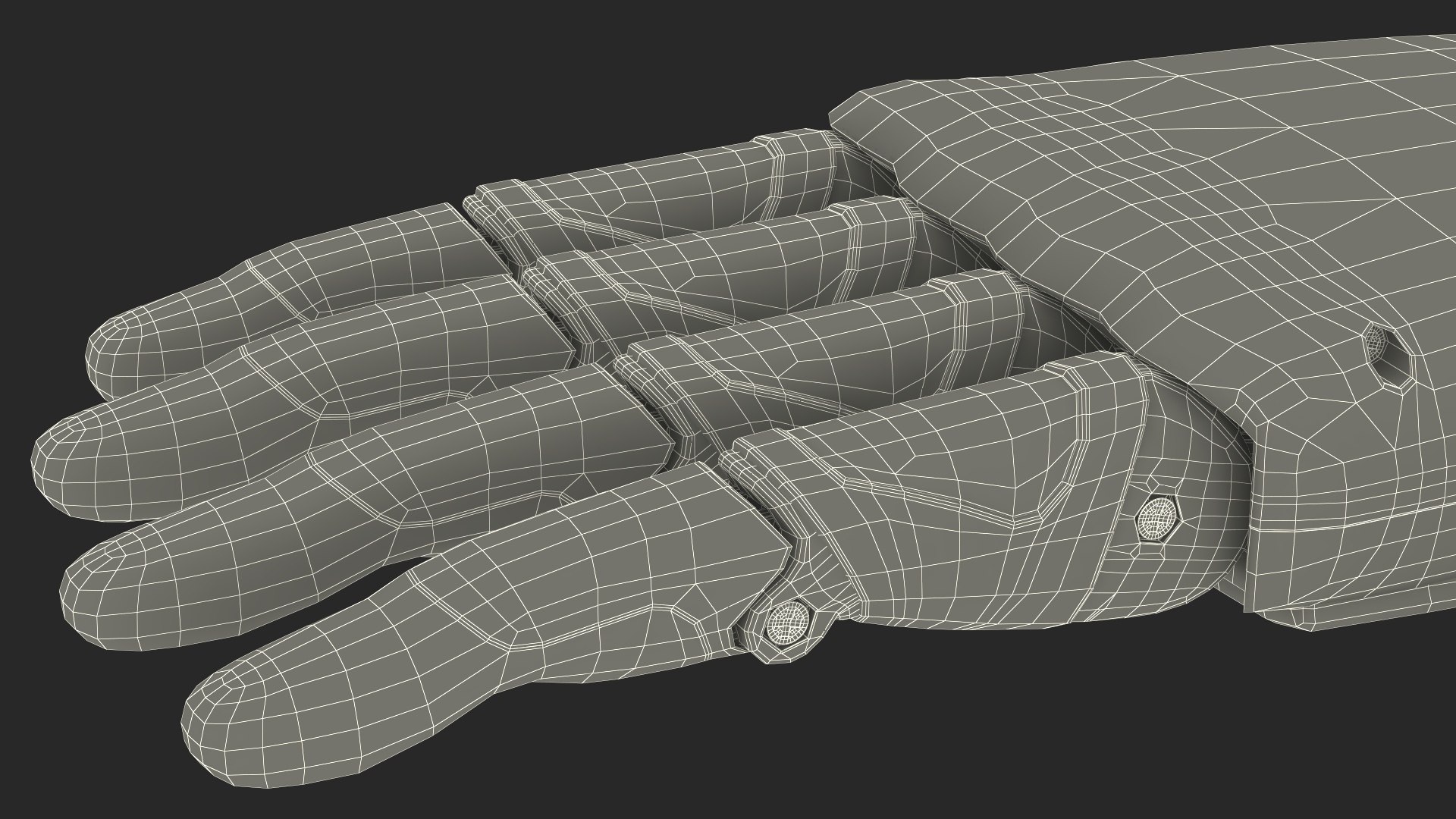 3D Right Dexterous Robot Hand - TurboSquid 2328640