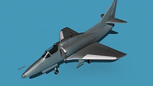 Douglas A-4M Skyhawk V00 Bare Metal