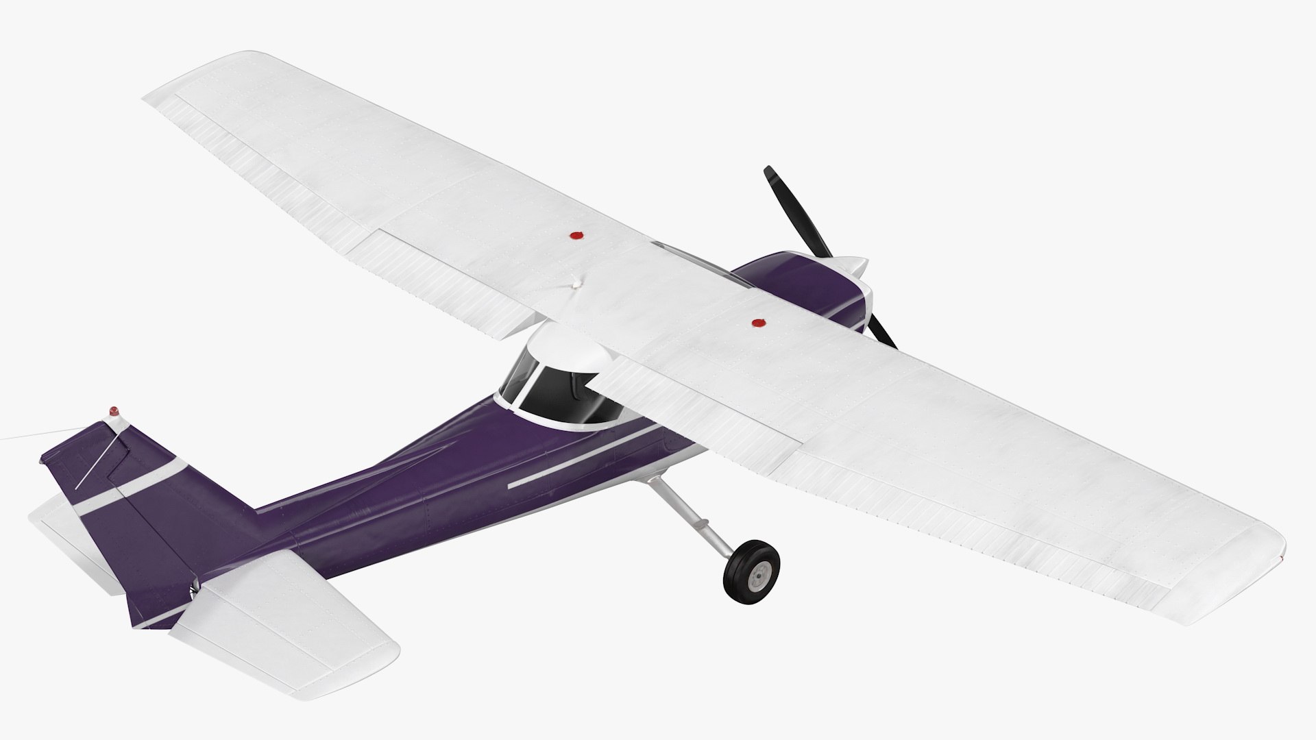 3D Single Engine Aircraft Rigged Model - TurboSquid 1546440