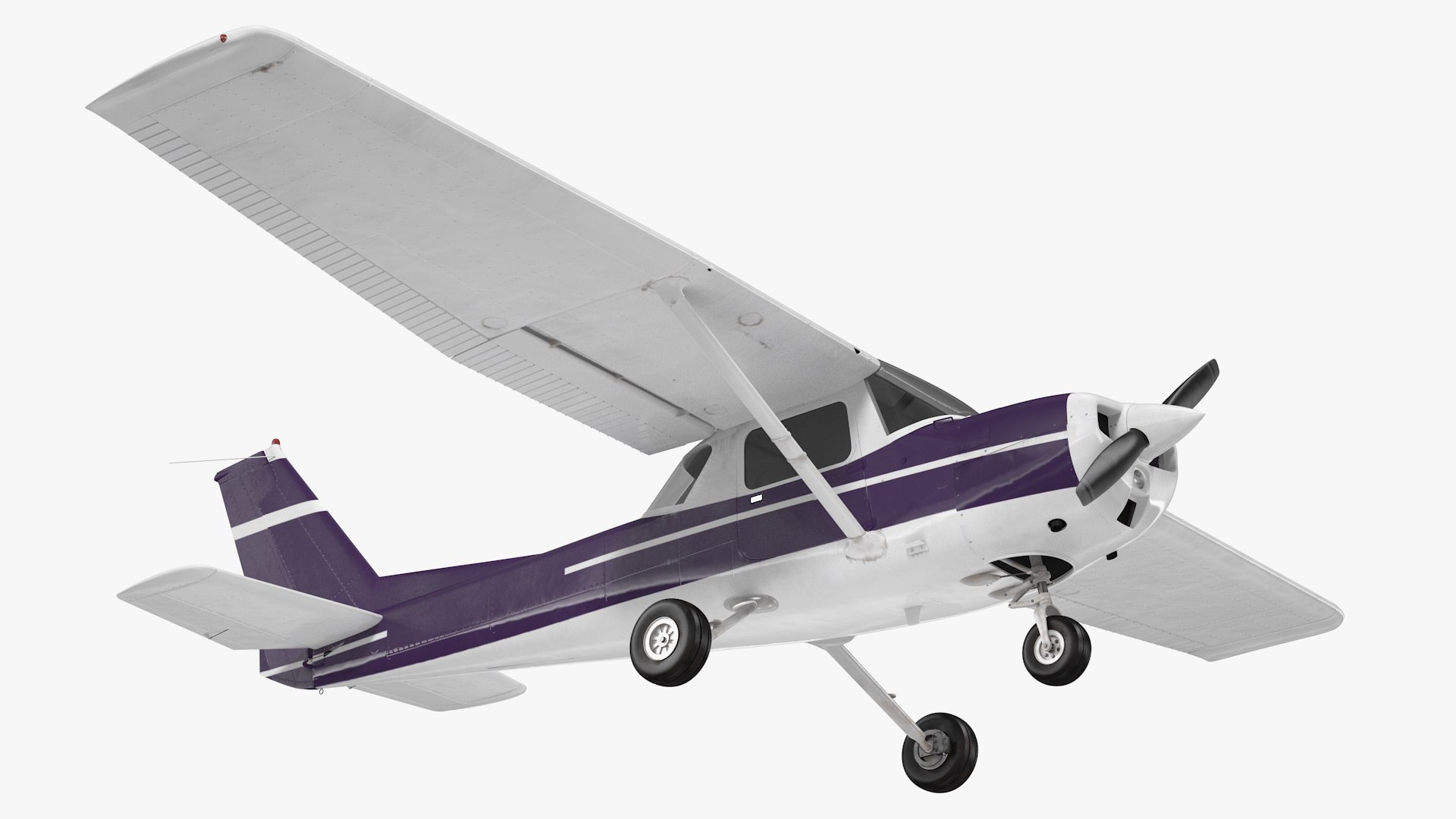 3D Single Engine Aircraft Rigged Model - TurboSquid 1546440