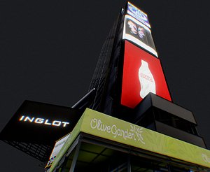 Times Square Building 3D