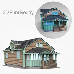 3D Beach House 3D Print File