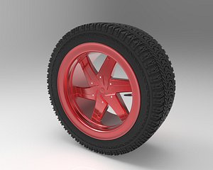 3D tire vehicle