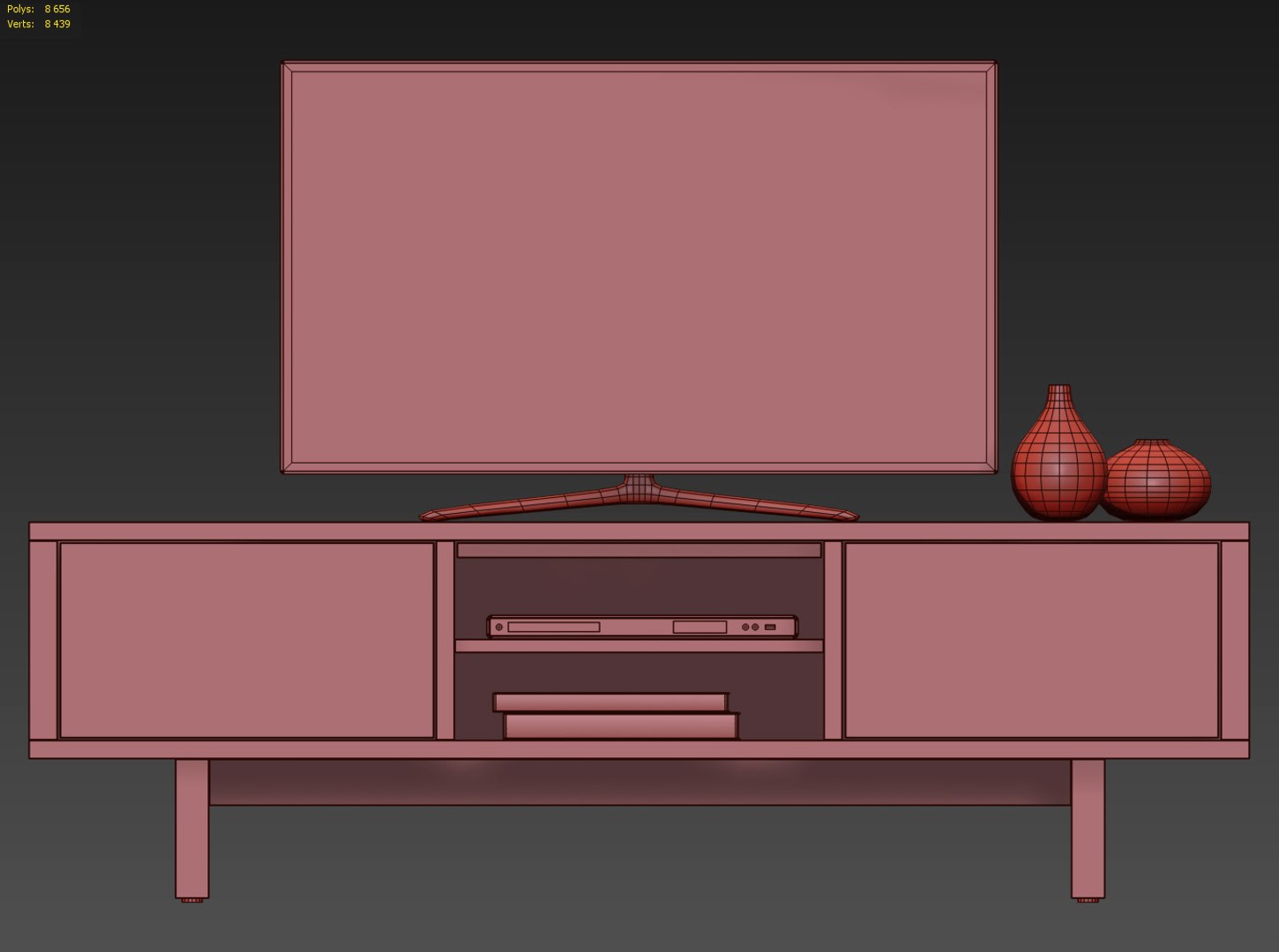 Ikea Stockholm Tv Unit 3D Model TurboSquid 1552135   3c 