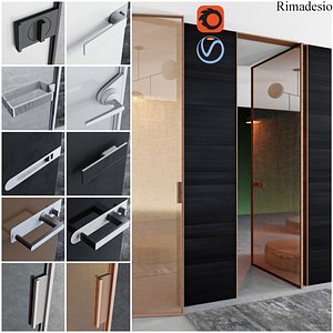 3D rimadesio doors - office