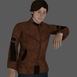 3D Rigged Male Character 34