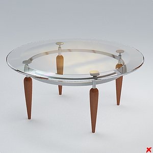 free table cocktail 3d model