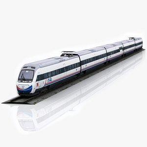 3d model yht tcdd train