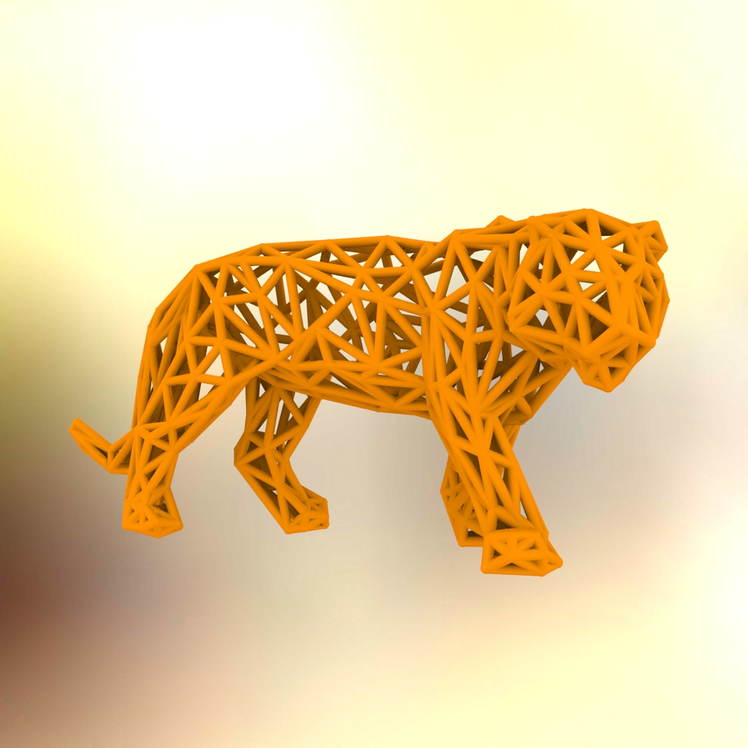 Sumatran Tiger Model - TurboSquid 1483071