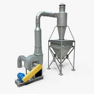 industrial cyclone dust collector model